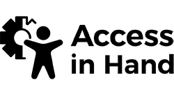 Access in hand Logo